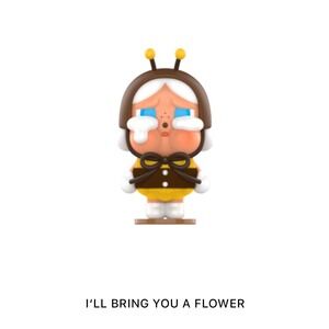 I'll Bring You A Flower- POP MART CryBaby Crying Again Series Figure - AUTHENTIC